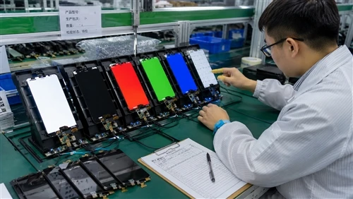 Kaip veikia LCD partijos testavimas prieš išsiunčiant?
